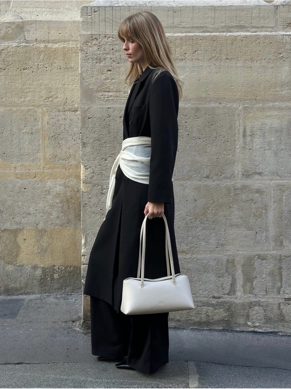 Freja Oat Chrystie Shoulder Bag